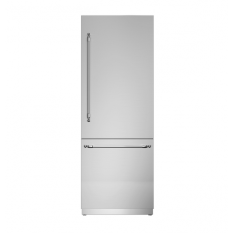 BERTAZZONI RBM75S5FPNS X HER Εντοιχιζόμενος Ψυγειοκαταψύκτης SLOT-IN 76cm Inox